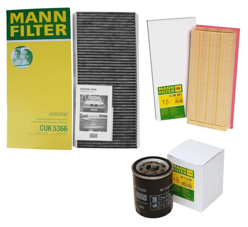 Jaguar Land Rover Filter Service Kit 95511013100 - MANN-FILTER 1645242KIT